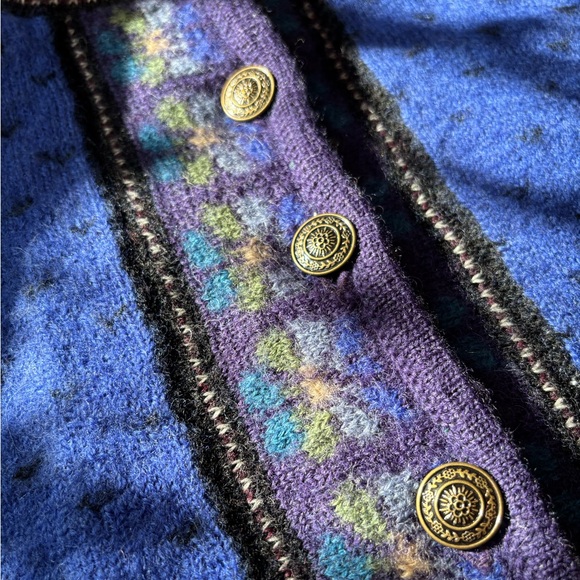 Vintage Wool Fair Isle Sweater ๐ - Picture 4 of 6